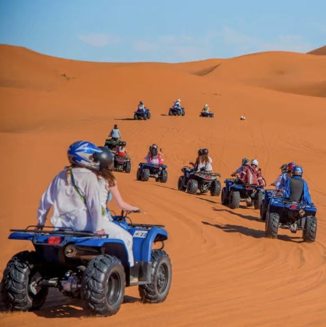 2 Days Merzouga Desert Adventure with Jeep Tour, Quad Bike &amp; Luxury Camp